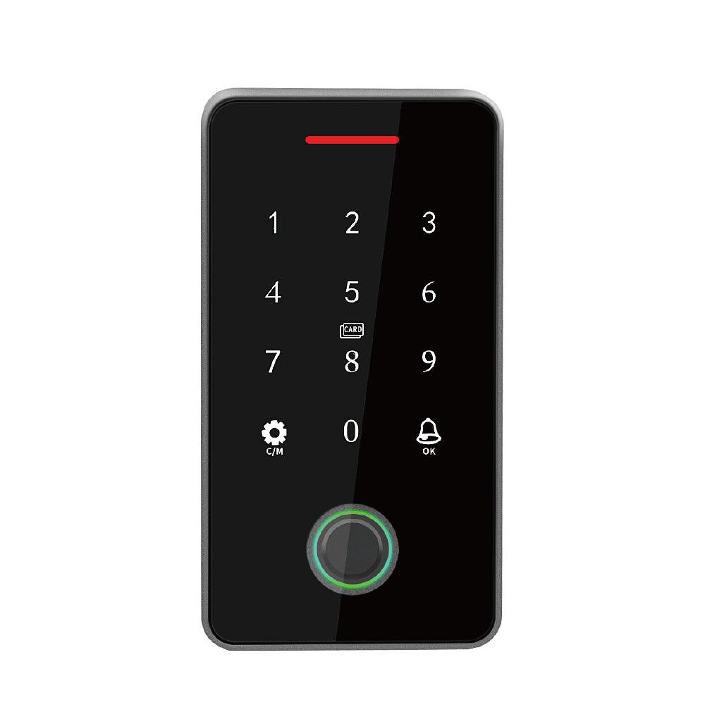 Asia Teco Outdoor IP67 Waterproof RFID 13.56MHz Biometrics Fingerprint Access Control Kits Electronic Door Opener + WIFI Gateway - Gateon Control