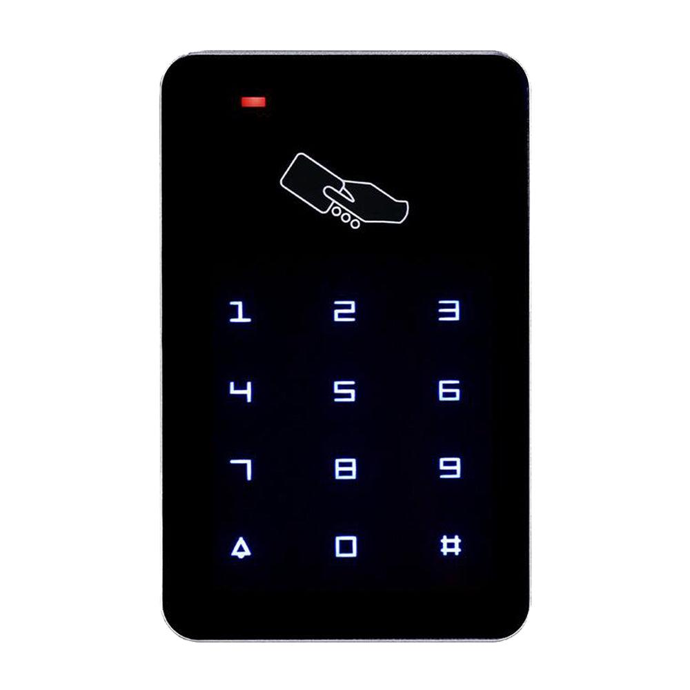 T6C Standalone Access Controller 13.56Mhz IC Access Control Keypad digital Touch Screen Backlight Card Reader Door Lock System - Gateon Control
