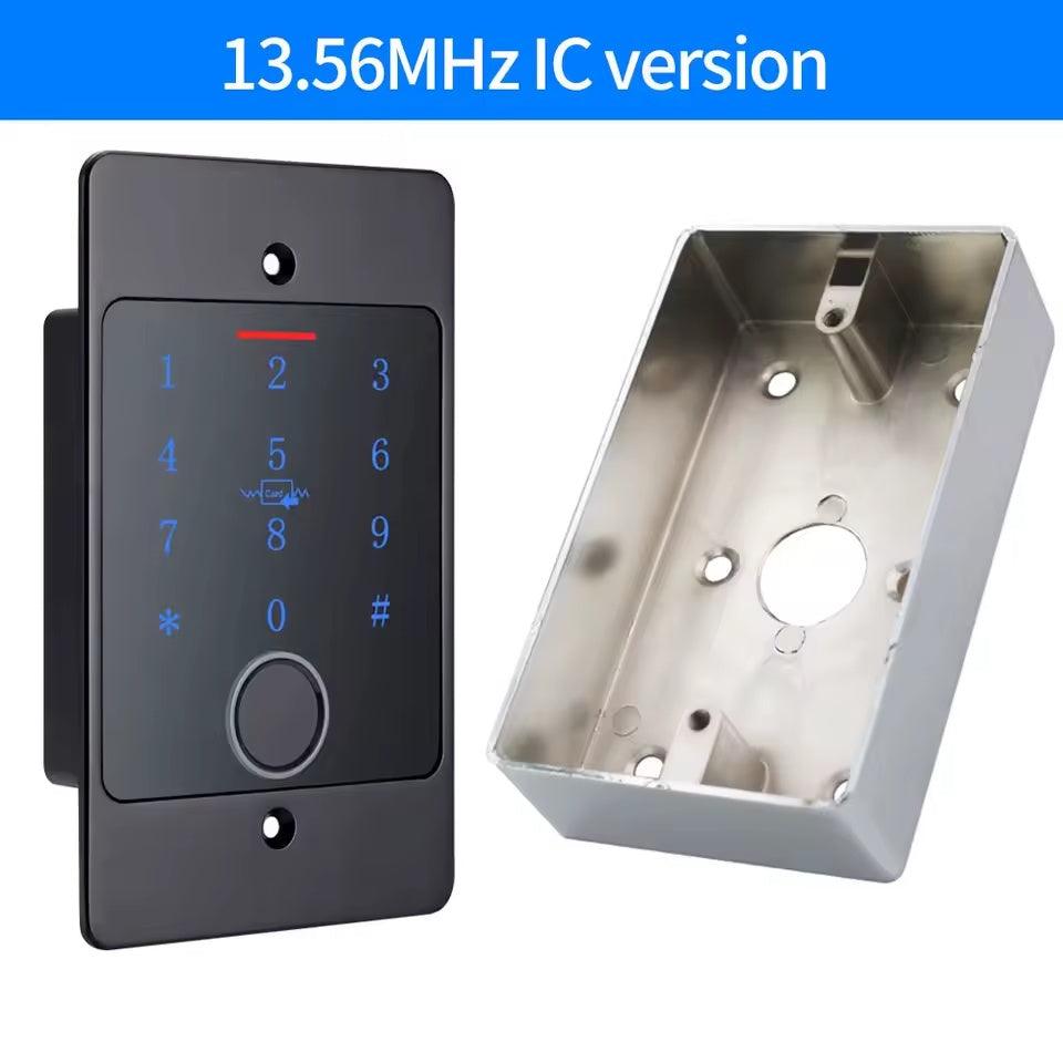 Tuya WIFI Waterproof Metal Fingerprint Access Control Keypad Embedded Installation Controller Security Protection Door Opener - Gateon Control