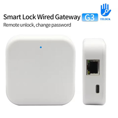 TTLOCK APP G2/G3 WiFi Gateway Hub Smart Door Lock Unlock Bluetooth to Wi-Fi Converter Smart Home Bridge Voice Control for Alexa - Gateon Control